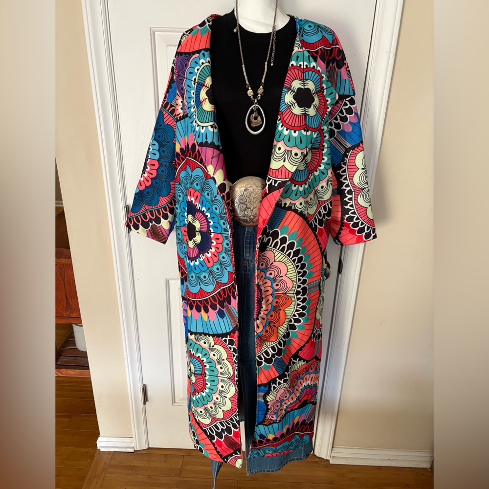 Bohemian Chic Duster Coat